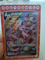 Pokemonkaart espeon v, Ophalen, Zo goed als nieuw, Losse kaart, Foil