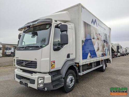 Volvo FL240 4x2 Daycab 6Cil Euro5 12T  - Geslotenbak 5.9m -, Auto's, Vrachtwagens, ABS, Airconditioning, Electronic Stability Program (ESP)