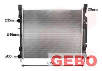 Mercedes Citan 2012/2021 radiateur 1.2 / 1.5 +AC A415-500-01 beschikbaar voor biedingen