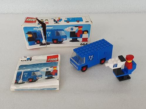 Lego 664: TV Crew, Kinderen en Baby's, Speelgoed | Duplo en Lego, Gebruikt, Lego, Ophalen of Verzenden