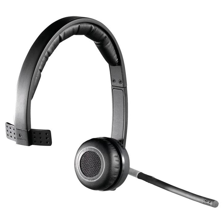Logitech wireless Headset Dual H820e, Computers en Software, Headsets, Nieuw, Over-ear, Draadloos, Mute-functie, Ophalen