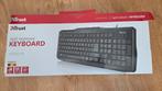 Trust Classic Line-toetsenbord, azerty, Computers en Software, Toetsenborden, Ophalen of Verzenden, Azerty, Zo goed als nieuw