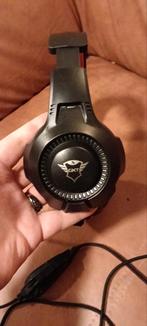 Game headset te koop, Microphone repliable, Comme neuf, Enlèvement, Trust GXT