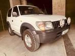 Toyota Land Cruiser 3.0 Turbo, Auto's, Stof, 4 cilinders, Wit, Vierwielaandrijving