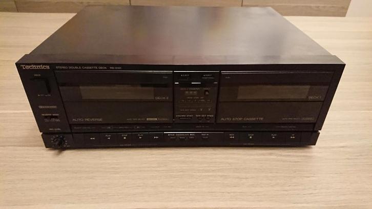 Technics Deck RS-X101 + Tuner ST-X301L, Audio, Tv en Foto, Stereoketens, Gebruikt, Cassettedeck, Tuner of Radio, Overige merken