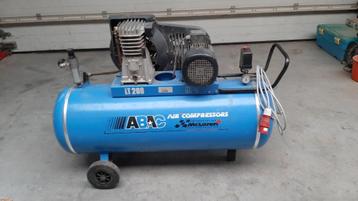 Compresseur ABAC B 3800-200 Urtex disponible aux enchères