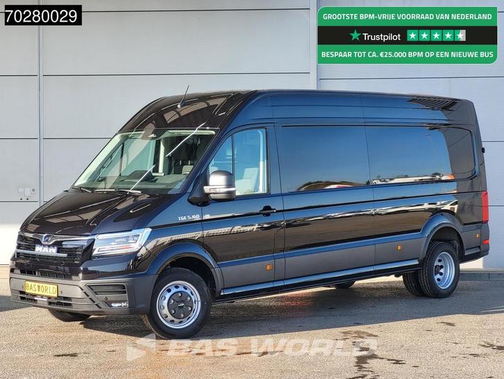 MAN TGE 5.160 Uniek! Dubbellucht Automaat 2025-model L4H3 AC, Auto's, Bestelwagens en Lichte vracht, Bedrijf, Te koop, Achteruitrijcamera