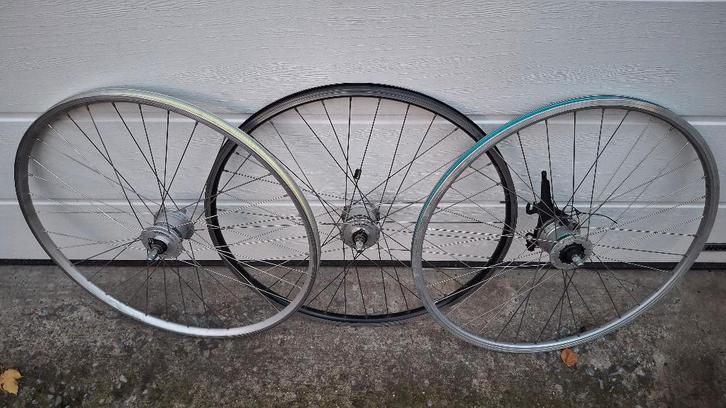 28" alu. voorwiel NAAFDYNAMO + rollerbrake SHIMANO fietswiel, Fietsen en Brommers, Fietsonderdelen, Gebruikt, Wiel, Ophalen