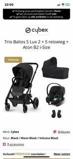 Cybex buggy + autostoel groep 0 + isofix, Kinderen en Baby's, Ophalen, Zo goed als nieuw, Overige merken, Verstelbare rugleuning