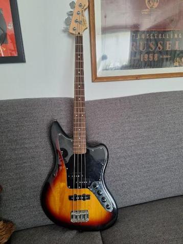 Fender - Squier Jaguar Bass -Active Bass Boost Circuit, Musique & Instruments, Enlèvement, Comme neuf, Électrique