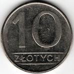 Pologne : 10 Zlotych 1988 Y#152.1 Ref 14561, Timbres & Monnaies, Enlèvement ou Envoi, Monnaie en vrac, Pologne
