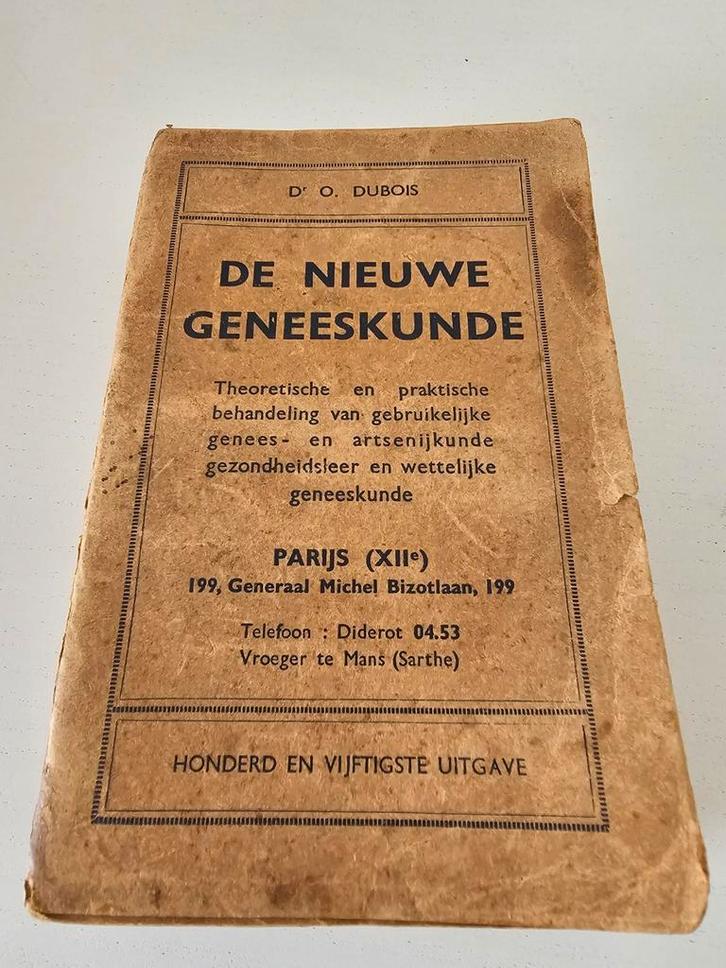 De nieuwe geneeskunde. Theoretische en praktische behandelin, Antiek en Kunst, Antiek | Boeken en Manuscripten, Ophalen of Verzenden