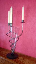 Artistieke kandelaar met vaas, Antiek en Kunst, Antiek | Kandelaars, Ophalen