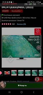 samsung-neo-qled-4k-65-inch-qe65qn85c-2023, Audio, Tv en Foto, Televisies, 100 cm of meer, 120 Hz, Samsung, Smart TV