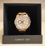 Cerruti 1881 - horloge - chronograaf, Overige merken, Overige materialen, Leer, Polshorloge