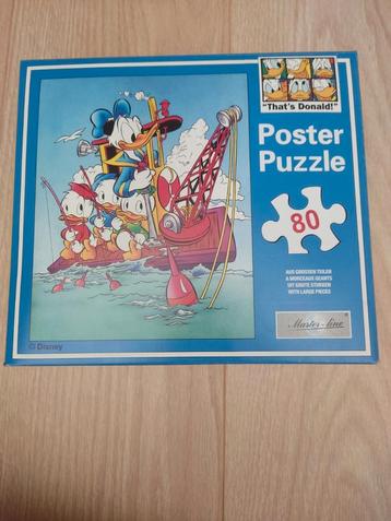 Puzzel Donald 80 stuks  beschikbaar voor biedingen