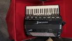 Accordéon guerrini 120 bass, Muziek en Instrumenten, Accordeons, Overige merken, Zo goed als nieuw, Met koffer, 120-bas