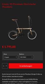 Mooie exxite elektrische plooifiets met maar 30km, Nieuw, Minder dan 47 cm, 50 km per accu of meer, Ophalen
