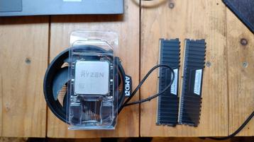 Ryzen 5 2600 + 16gb + ventirad bequiet beschikbaar voor biedingen