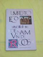 Umberto Eco - naschrift bij De naam van de Roos, Boeken, Ophalen of Verzenden, Europa overig, Zo goed als nieuw