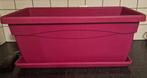 Grote roze bloembak voor buiten met schaal, Ophalen, Tuin, Zo goed als nieuw, 60 tot 100 cm