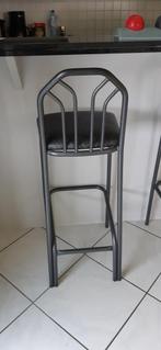 Barstoel, Huis en Inrichting, Barkrukken, Ophalen, Gebruikt, Met voetsteun, 60 tot 90 cm
