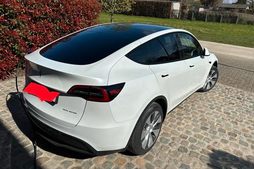 Tesla Y 2023 overname van een  kredietballon, Auto's, Tesla, Particulier, Ophalen