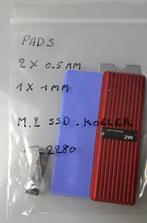 SSD M.2 KOELER MET TERMO PADS, Intern, SSD, Ophalen of Verzenden, Zo goed als nieuw