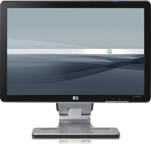 HP W2207 22 inch LCD-monitor, Informatique & Logiciels, Moniteurs, Utilisé, DVI, VGA, Réglable en hauteur, LED, 3 à 5 ms, Enlèvement