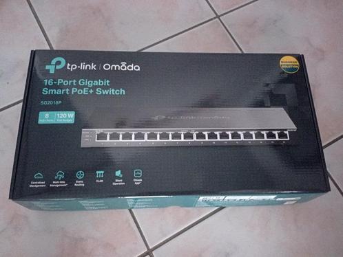 TP-Link TL-SG2016P, Computers en Software, Netwerk switches, Zo goed als nieuw, Ophalen