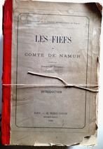 RARISSIME !!! Fiefs du Comté de Namur - Six vol. Archives EO, Livres, Histoire nationale, Enlèvement ou Envoi
