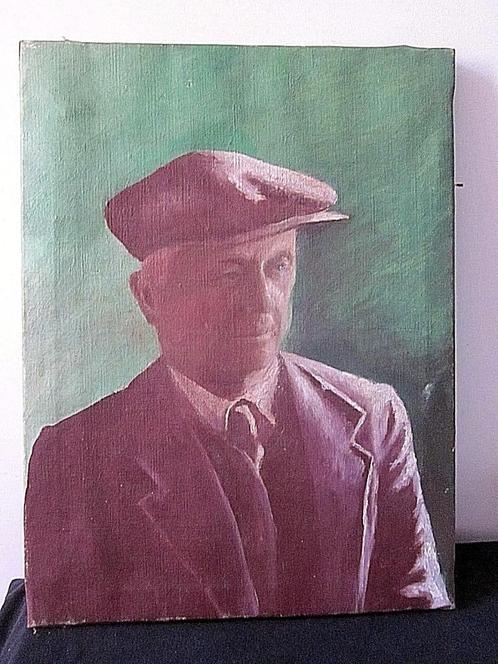 Blind man portrait d'aveugle HST Irlande à identifier ancien, Antiquités & Art, Art | Peinture | Classique, Enlèvement ou Envoi