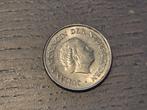 Munt Nederland Juliana 1950 25 cent, Postzegels en Munten, Ophalen of Verzenden, 25 cent