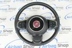 Stuur + airbag zwart Fiat 500 (2016-heden), Utilisé, Enlèvement ou Envoi