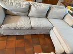 Stoffen zetel, Huis en Inrichting, Ophalen, Zo goed als nieuw