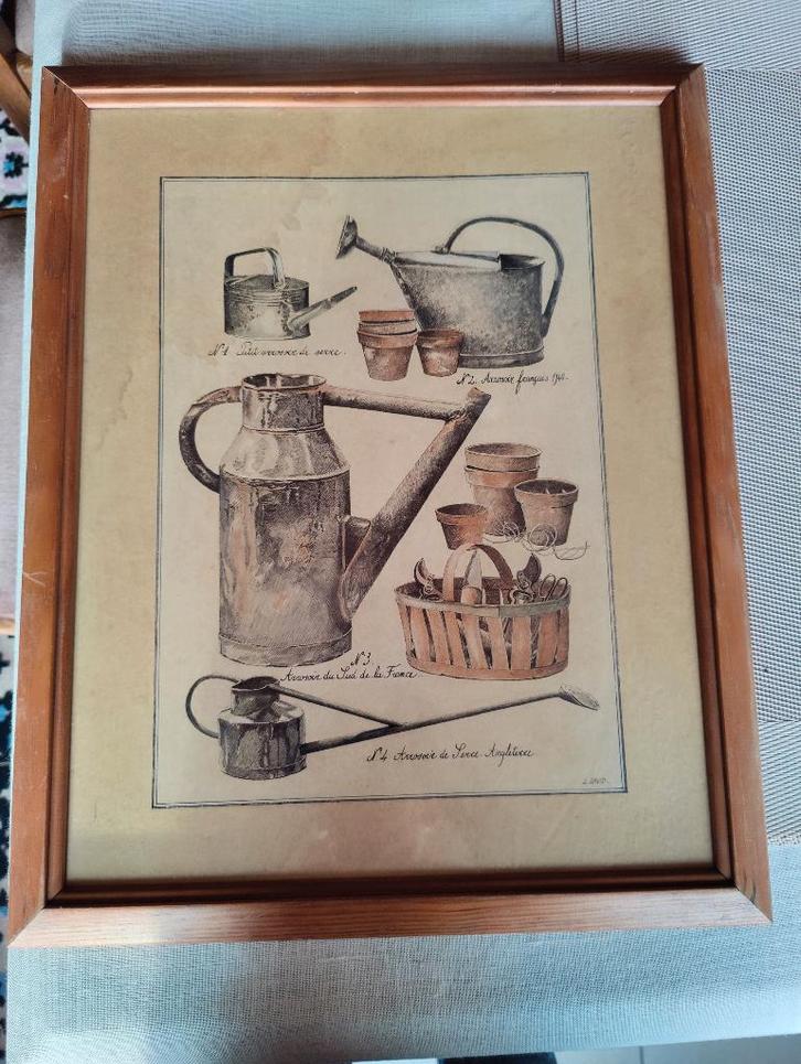 Kadertjes voor tuinhobbyist, Antiquités & Art, Antiquités | Autres Antiquités, Enlèvement ou Envoi