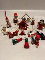 Vintage houten kerstfiguurtjes, Ophalen of Verzenden, Zo goed als nieuw
