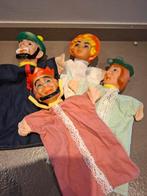 4 vintage poppenkast poppen € 8, Verzamelen, Ophalen of Verzenden, Zo goed als nieuw