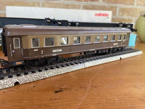 Mârklin 4036 : italiaanspersonenrijtuig mooi, Hobby en Vrije tijd, Modeltreinen | H0, Gebruikt, Wagon, Wisselstroom, Märklin, Analoog