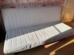 Sofa/Slaapbank, Huis en Inrichting, Slaapkamer | Slaapbanken, Ophalen, Gebruikt, Wit, Tweepersoons