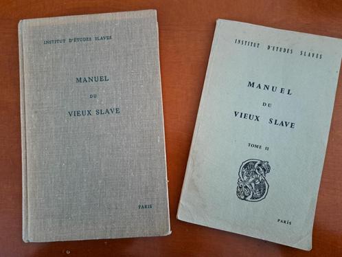 Manuel du vieux slave Tome I & II, Livres, Langue | Langues Autre, Enlèvement ou Envoi
