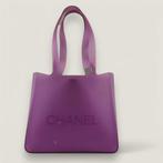 Authentieke Chanel jelly tas, Ophalen of Verzenden, Gebruikt, Paars, Handtas