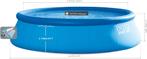 GRATIS Intex Easy Pool - zwembad - Ø 457 x 122cm, Tuin en Terras, Zwembaden, Ophalen, Gebruikt, Opblaaszwembad, 80 tot 120 cm