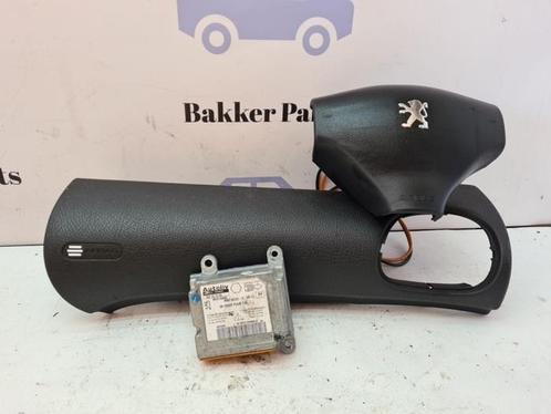 Airbag Set + Module van een Peugeot 206, Auto-onderdelen, Elektronica en Kabels, Peugeot, Gebruikt, 3 maanden garantie