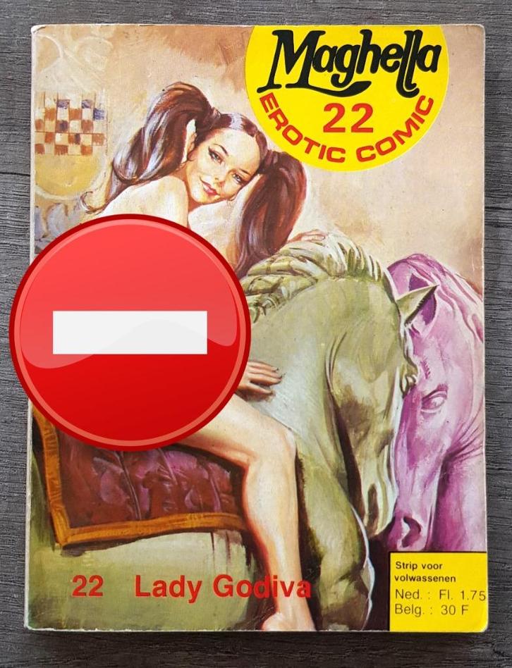 Maghella 22: Lady Godiva, Boeken, Stripverhalen, Gelezen, Eén stripboek, Verzenden