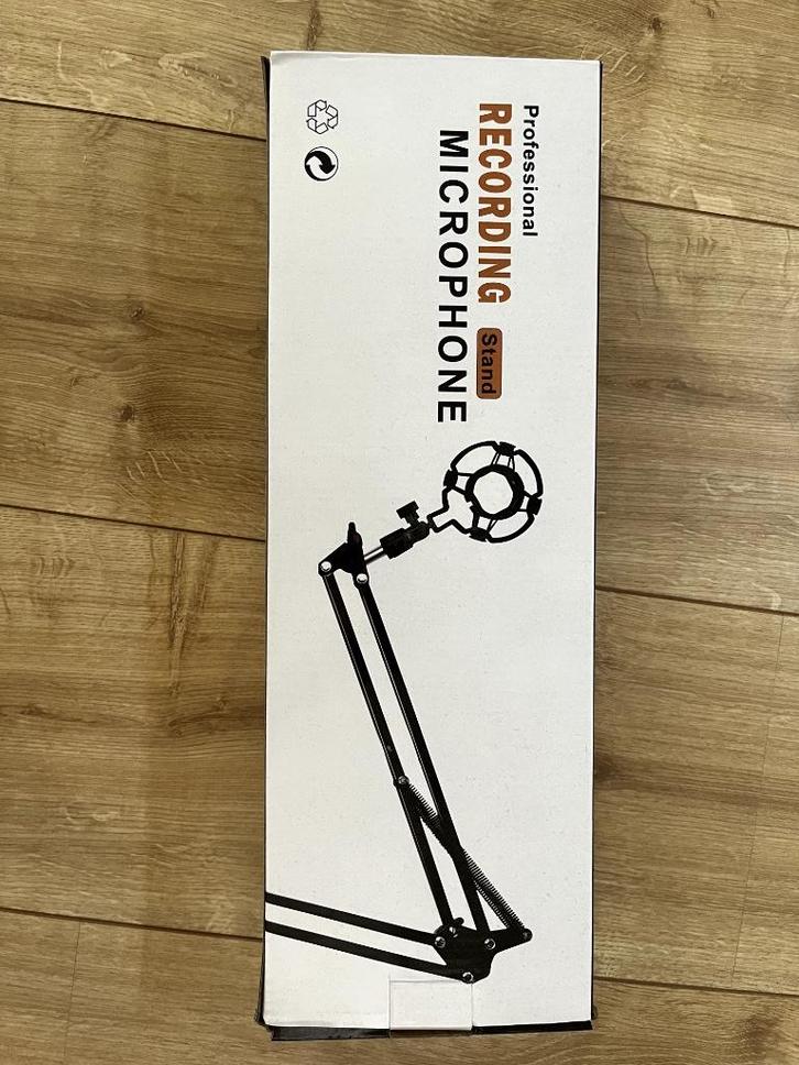 HAUEA Black microphone arm, Computers en Software, Overige Computers en Software, Zo goed als nieuw, Ophalen of Verzenden