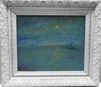 Constant Permeke '' Avondstemming op zee '' olieverf, Antiek en Kunst, Kunst | Schilderijen | Klassiek, Verzenden