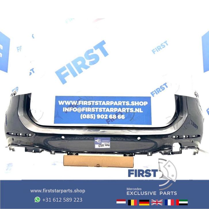 S206 AMG BUMPER ZWART WIT GRIJS BLAUW ROOD 206 2023 ESTATE C, Auto-onderdelen, Carrosserie, Bumper, Mercedes-Benz, Achter, Gebruikt