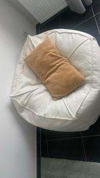 Grote lammy zitzak beige, Huis en Inrichting, Ophalen, Zo goed als nieuw, Beige, Zitzak