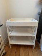 Table à langer IKEA blanche modèle GULIIVER, Enfants & Bébés, Bains & Soins, Enlèvement, Utilisé, Autres types, Autres marques